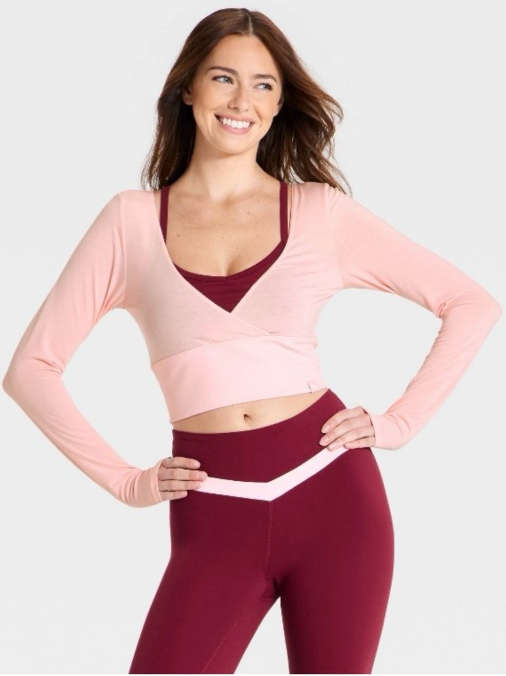 NWT JoyLab Double Layer Support Active T-Shirt